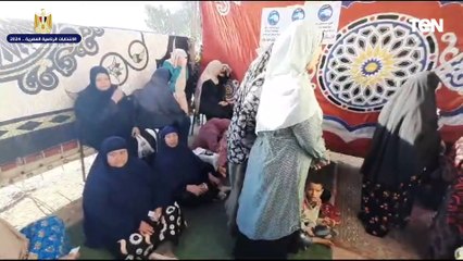 توافد كبير خلال ساعة الاستراحة من المرأة البحراوية للمشاركة في العملية الانتخابية في ثاني أيامها