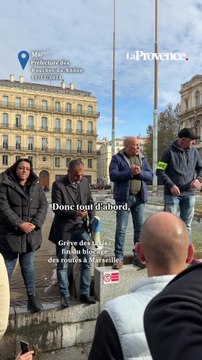 À Marseille, le blocage des routes par les taxis s'achève avec la mise en place de négociations