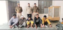 Strict action against gangsters, hardcore and their followers, 350 policemen raided 384 locations and arrested 190 criminals