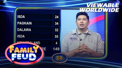 Family Feud: BUZZER BEATER, MAKAPUNTOS KAYA SA FAST MONEY ROUND? (Episode 351)