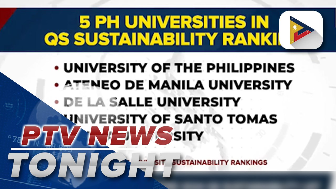 5 PH universities enter 2024 QS Sustainability...