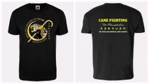 T Shirts Cane Fighting Group 'He Yong Gan' Martial Arts