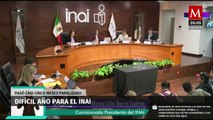 Así fue el 2023 para el INAI, estuvo paralizado durante casi cinco meses