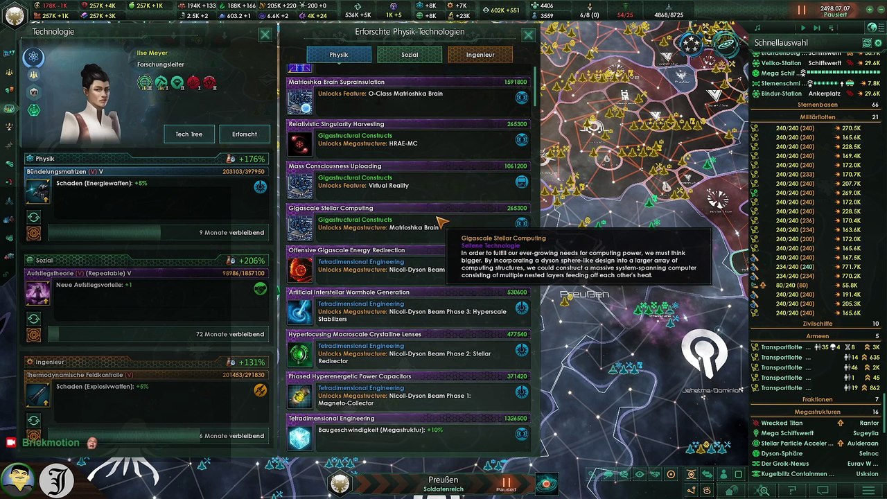 Krieg gegen Techar Continuance | Stellaris 100