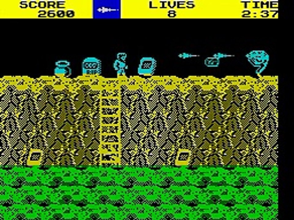 Ghouls'n Ghosts (ZX Spectrum/1989) (Gameplay)