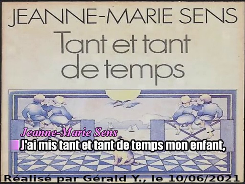 Jeanne-Marie Sens_Tant et tant de temps (1977)karaoké