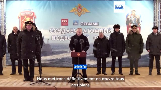 Ces redoutables porte-missiles sont sans équivalent : Poutine inaugure deux nouveaux sous-marins
