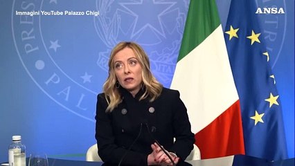 Meloni: "La crisi non diventi il conflitto che voleva Hamas"