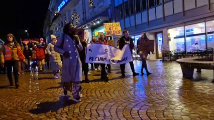 Protesters say the streets aren't safe for women