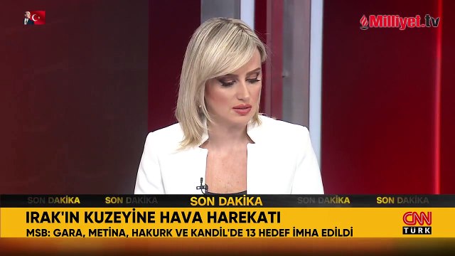 MSB duyurdu! Kuzey Irak'ta 13 terör hedefi imha edildi