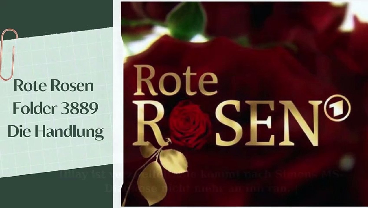 Rote Rosen Folge 3889 Geheime Diagnose - Die Handlung