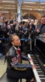 Watch: Alicia Keys surprises commuters with an impromptu performance at St Pancras International