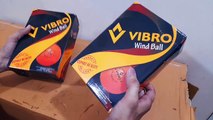 Unboxing and Review of Cricket Leather Rubber Vibro Wind Ball For Cricket Match and Training