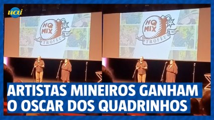 Artistas mineiros ganham o Oscar dos quadrinhos