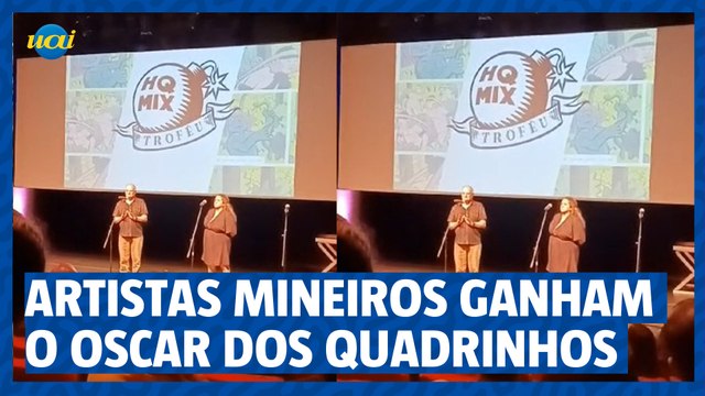 Artistas mineiros ganham o Oscar dos quadrinhos