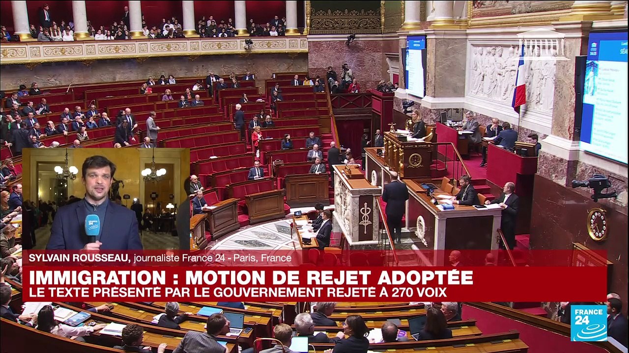 Loi Immigration : La Motion De Rejet Adoptée à L'Assemblée, Revers ...