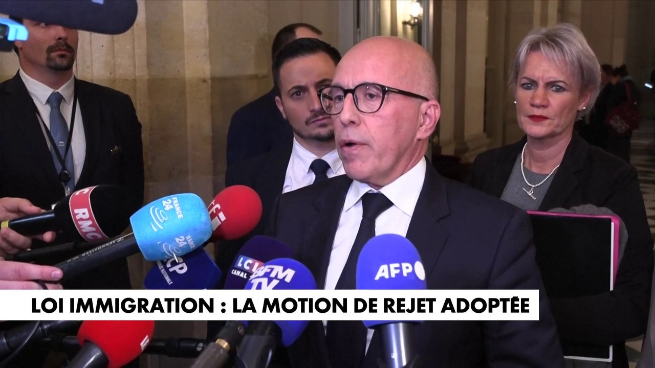 Éric Ciotti : «Nous voulons un texte qui réponde aux vrais défis. Nous voulons débattre et adopter dans son intégralité, sans ajout, sans modification, le texte du Sénat»