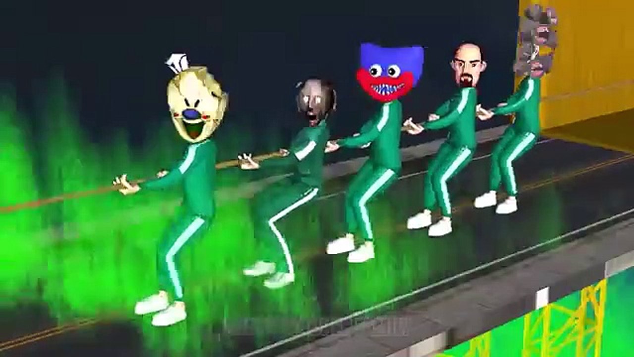 Scary Teacher 3D vs Squid Game WoodWheel Level Max vs Domino Honeycomb Candy Shape 5 Times Challenge