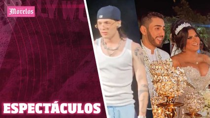 #PesoPluma en controversia por una extraña pose durante su presentación 