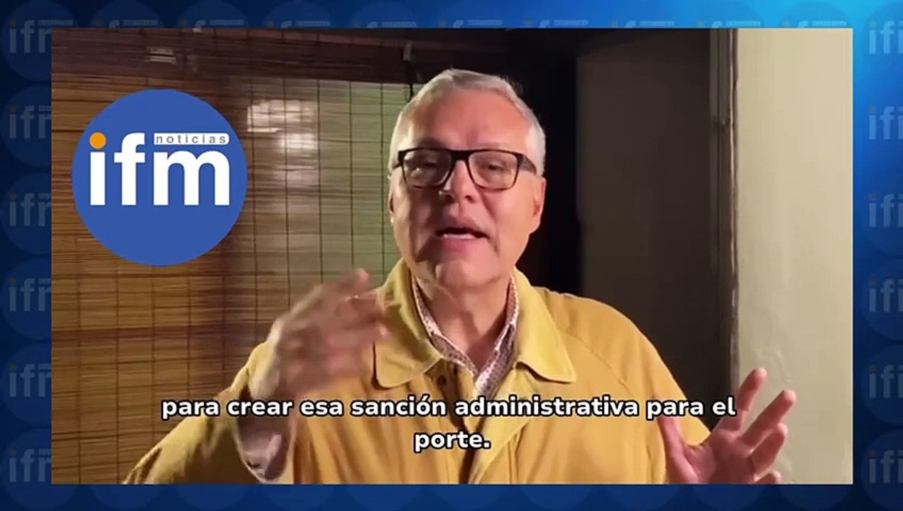 Nestor Osuna sale a explicar decreto de drogas