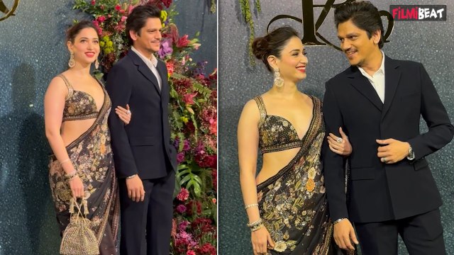 Tamannaah Bhatia and Vijay Varma Both are Looking Cute Together at Randeep Hooda Reception Party