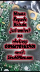 Forgot Your Mimosa unlock key code_ نسيت كود ميموسا-1