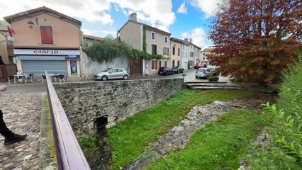 Par les villages à Champdieu