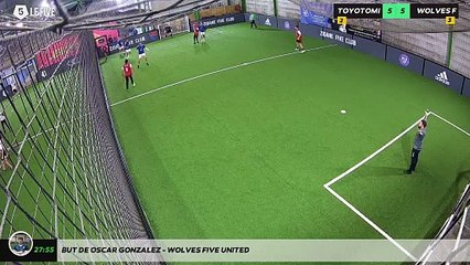 But de OSCAR GONZALEZ - WOLVES FIVE UNITED