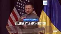 Zelensky a Washington per spingere sugli aiuti in ritardo: 