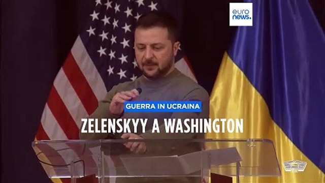 Zelensky a Washington per spingere sugli aiuti in ritardo: Per Putin sogno che diventa realtà