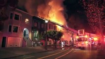 BREAKING: 2 injured in 3-alarm house fire in San #Francisco