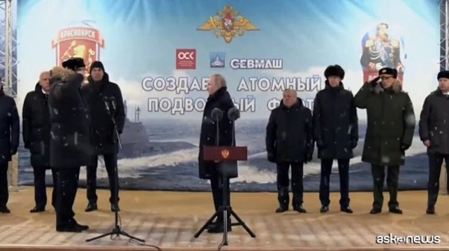 Putin visita cantiere per supervisione sottomarini nucleari