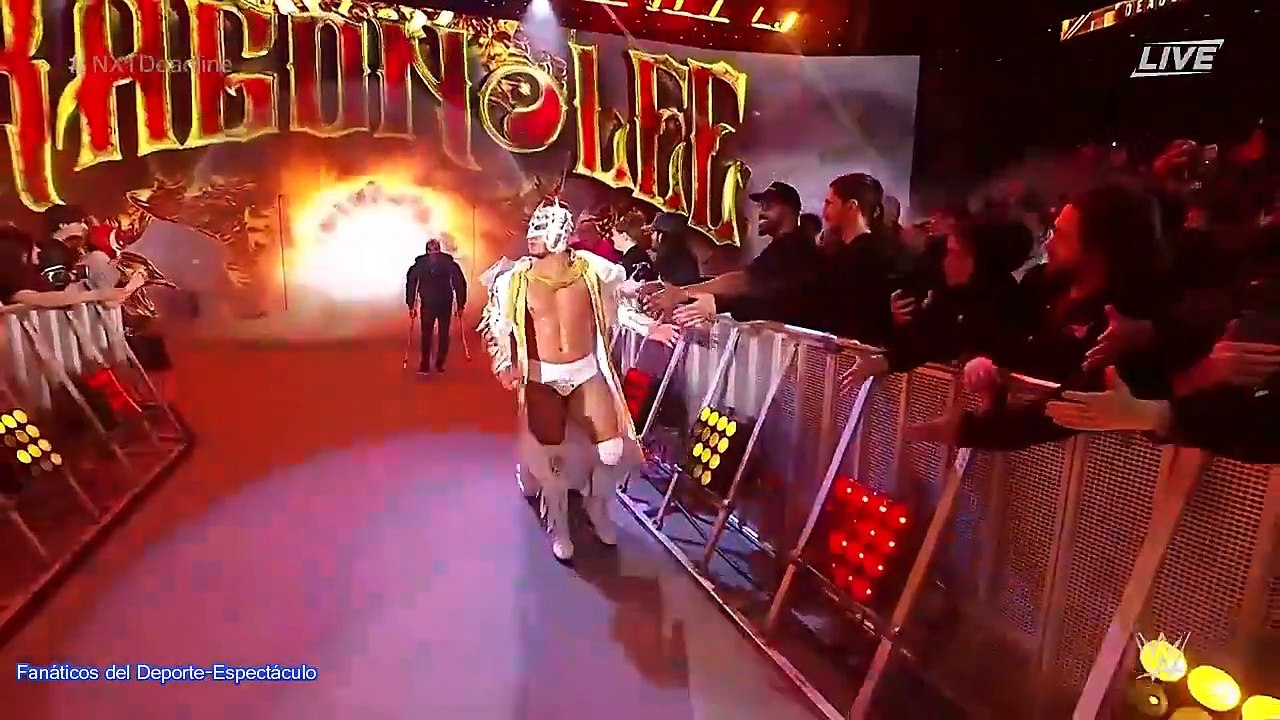 Dominik Mysterio vs. Dragon Lee, por el Campeonato Norteamericano de NXT (Lucha Completa, WWE NXT DEADL1NE)