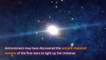 Traces Of The First Stars May Have Been Discovered