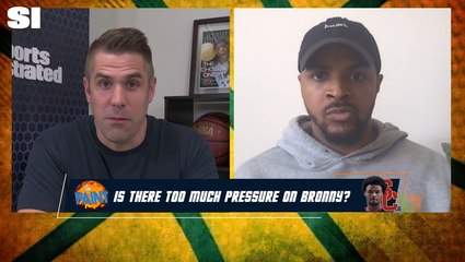 Bronny James Gets Tons of Attention for USC Debut