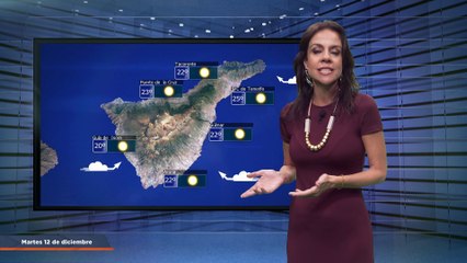 La previsión del tiempo en Canarias para el 12 de diciembre de 2023, en Atlántico Televisión.