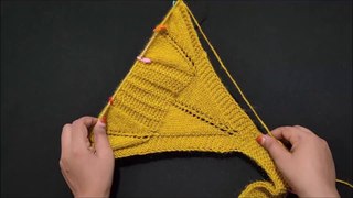 scarf knitting for beginners (part 1) woolen scarf making | ladies scarf | scarf banane ka tarika
