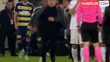 Ankaragücü-Rizespor maçı sonrası Hakem Halil Umut Meler'e yumruklu saldırı