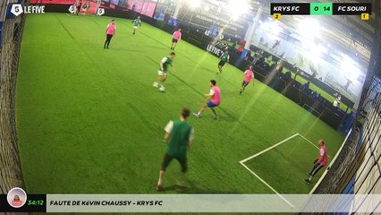 Faute de Kévin CHAUSSY - KRYS FC