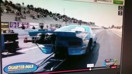 Ronnie Davis Fatal Crash @ Rockingham Dragway 2016
