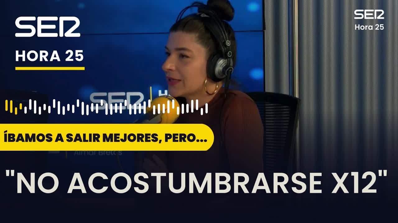 Íbamos a salir mejores, pero | No acostumbrarse...