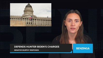Democratic Sen. Chris Murphy Defends Charges Against Hunter Biden, Calls Them 'Legally Justified'