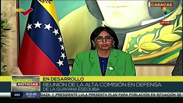 Alta Comisión en Defensa de la Guayana Esequiba queda instalada en Venezuela