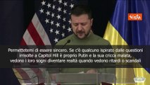 Zelensky a Washington: Ritardo negli aiuti Usa? Il sogno che si fa realt? per Putin