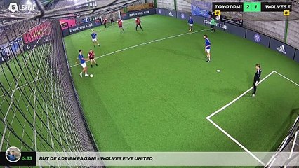 But de Adrien PAGANI - WOLVES FIVE UNITED