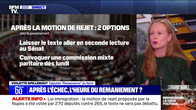 Rejet de la loi immigration: Il faut digérer une défaite , pour Violette Spillebout (Renaissance)