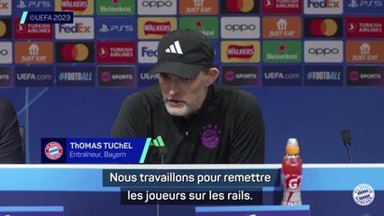 Gr. A - Tuchel : "J'attends une réaction des joueurs"