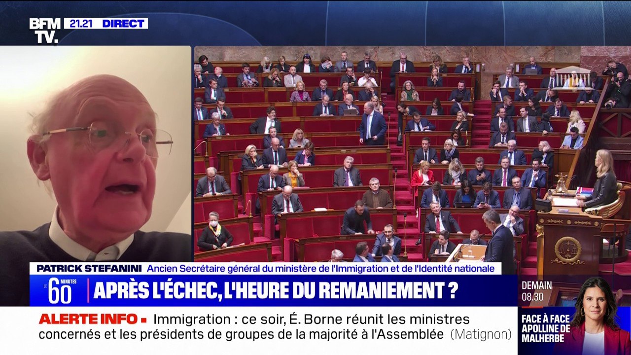 Patrick Stefanini (ancien secrétaire général du ministère de l'Immigration): "Je pense que nous aurons une loi sur l'immigration qui ira dans le bon sens d'ici la fin de l'année"
