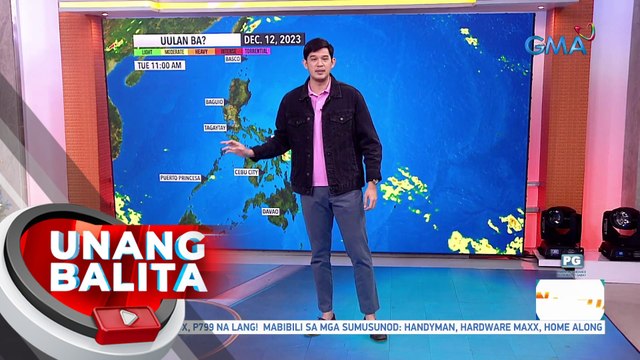 Hanging Amihan, muling umiiral sa bansa; Easterlies, patuloy namang nakakaapekto sa iba pang bahagi ng bansa - Weather update today as of 6:11 a.m. (December 12, 2023) | UB