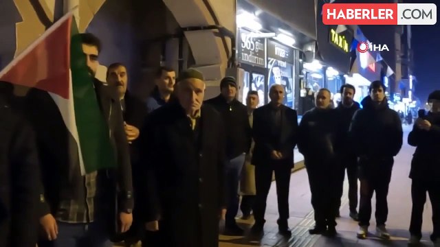 Sivil Toplum Kuruluşları ABD'nin Gazze Kararını Protesto Etti